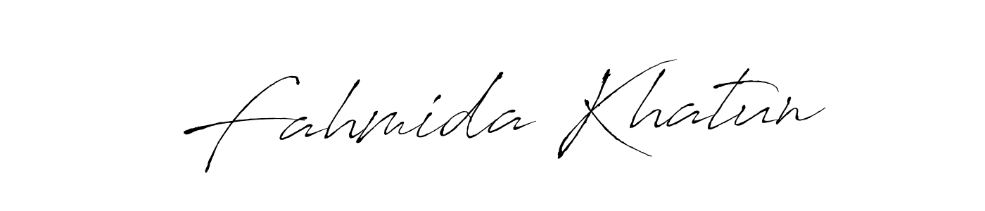 Also we have Fahmida Khatun name is the best signature style. Create professional handwritten signature collection using Antro_Vectra autograph style. Fahmida Khatun signature style 6 images and pictures png