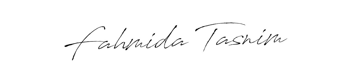 Also we have Fahmida Tasnim name is the best signature style. Create professional handwritten signature collection using Antro_Vectra autograph style. Fahmida Tasnim signature style 6 images and pictures png