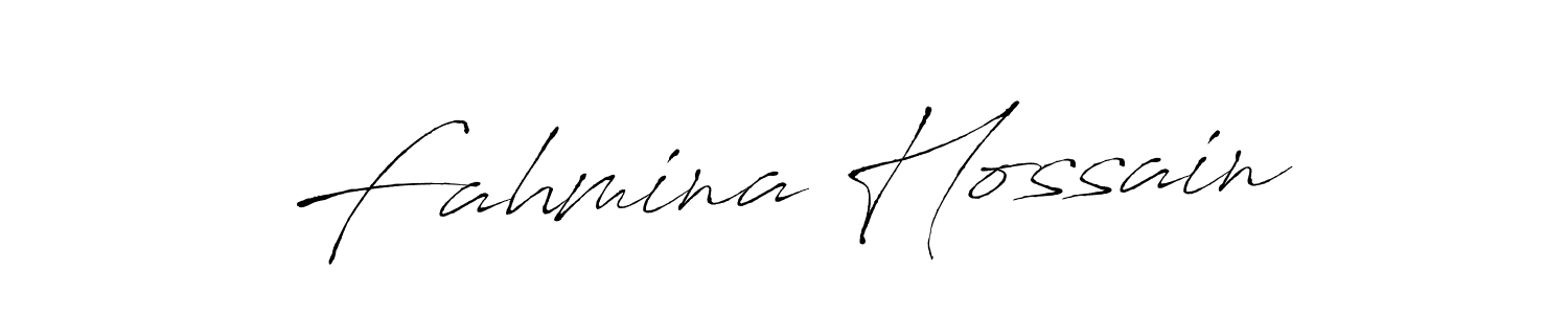 Antro_Vectra is a professional signature style that is perfect for those who want to add a touch of class to their signature. It is also a great choice for those who want to make their signature more unique. Get Fahmina Hossain name to fancy signature for free. Fahmina Hossain signature style 6 images and pictures png