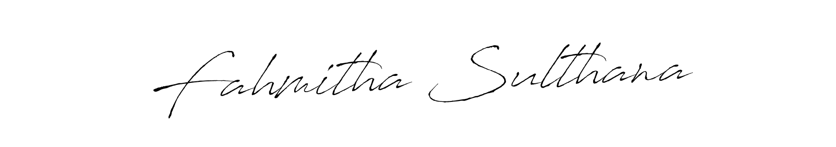 Make a beautiful signature design for name Fahmitha Sulthana. Use this online signature maker to create a handwritten signature for free. Fahmitha Sulthana signature style 6 images and pictures png