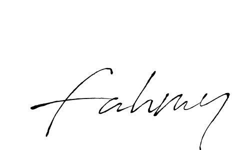 The best way (Antro_Vectra) to make a short signature is to pick only two or three words in your name. The name Fahmy include a total of six letters. For converting this name. Fahmy signature style 6 images and pictures png