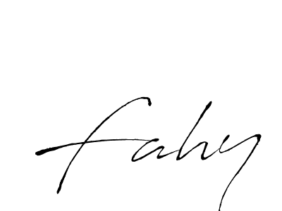 You should practise on your own different ways (Antro_Vectra) to write your name (Fahy) in signature. don't let someone else do it for you. Fahy signature style 6 images and pictures png