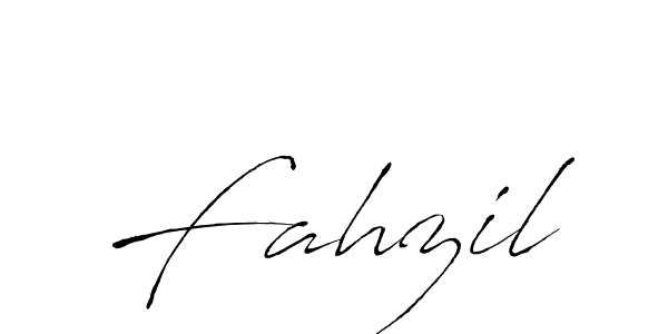 Fahzil stylish signature style. Best Handwritten Sign (Antro_Vectra) for my name. Handwritten Signature Collection Ideas for my name Fahzil. Fahzil signature style 6 images and pictures png
