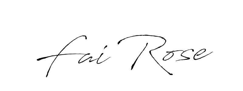 It looks lik you need a new signature style for name Fai Rose. Design unique handwritten (Antro_Vectra) signature with our free signature maker in just a few clicks. Fai Rose signature style 6 images and pictures png