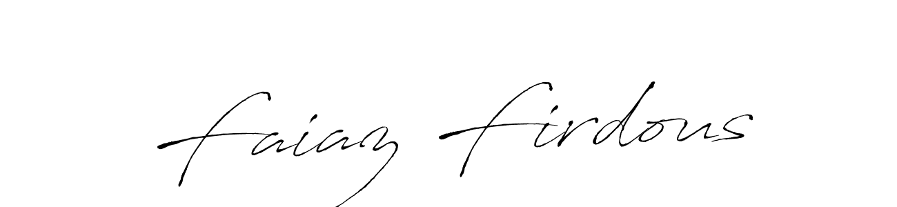 This is the best signature style for the Faiaz Firdous name. Also you like these signature font (Antro_Vectra). Mix name signature. Faiaz Firdous signature style 6 images and pictures png