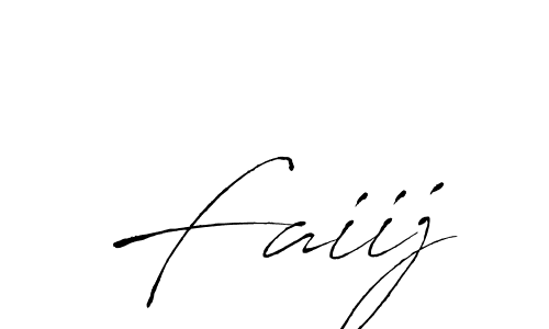 Also we have Faiij name is the best signature style. Create professional handwritten signature collection using Antro_Vectra autograph style. Faiij signature style 6 images and pictures png