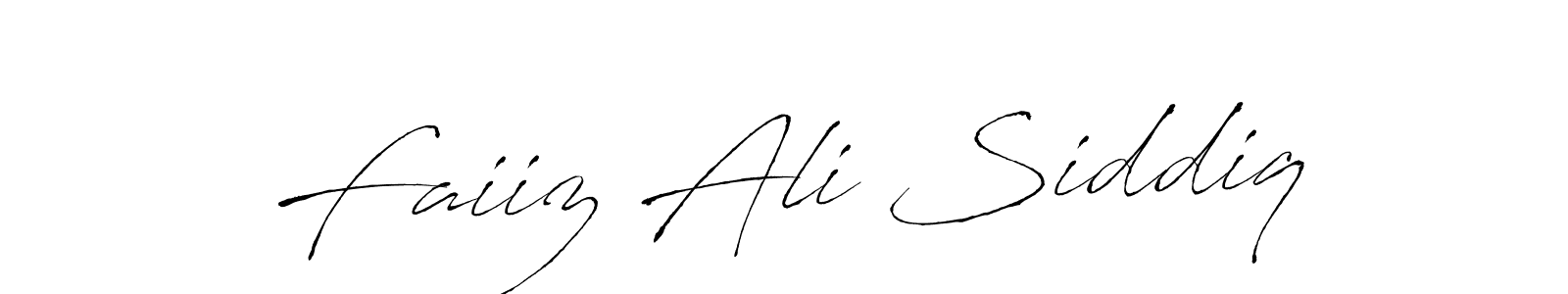 Also we have Faiiz Ali Siddiq name is the best signature style. Create professional handwritten signature collection using Antro_Vectra autograph style. Faiiz Ali Siddiq signature style 6 images and pictures png