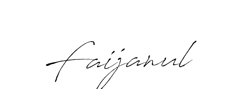 How to make Faijanul signature? Antro_Vectra is a professional autograph style. Create handwritten signature for Faijanul name. Faijanul signature style 6 images and pictures png