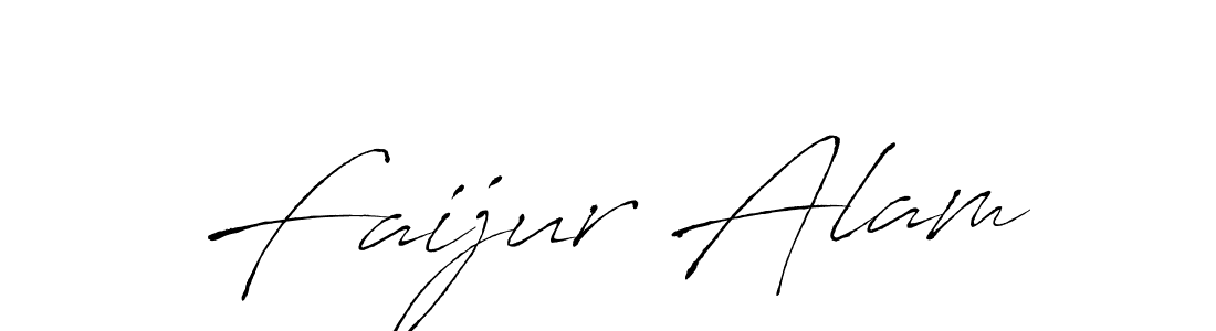 Use a signature maker to create a handwritten signature online. With this signature software, you can design (Antro_Vectra) your own signature for name Faijur Alam. Faijur Alam signature style 6 images and pictures png