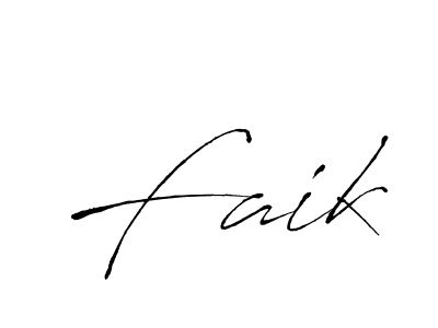 It looks lik you need a new signature style for name Faik. Design unique handwritten (Antro_Vectra) signature with our free signature maker in just a few clicks. Faik signature style 6 images and pictures png