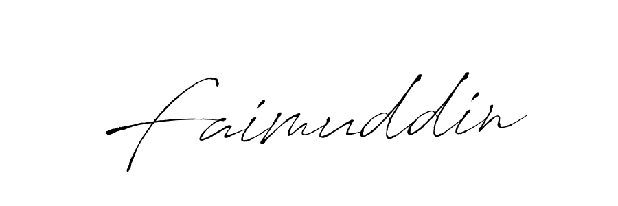 You should practise on your own different ways (Antro_Vectra) to write your name (Faimuddin) in signature. don't let someone else do it for you. Faimuddin signature style 6 images and pictures png