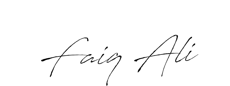 How to make Faiq Ali name signature. Use Antro_Vectra style for creating short signs online. This is the latest handwritten sign. Faiq Ali signature style 6 images and pictures png