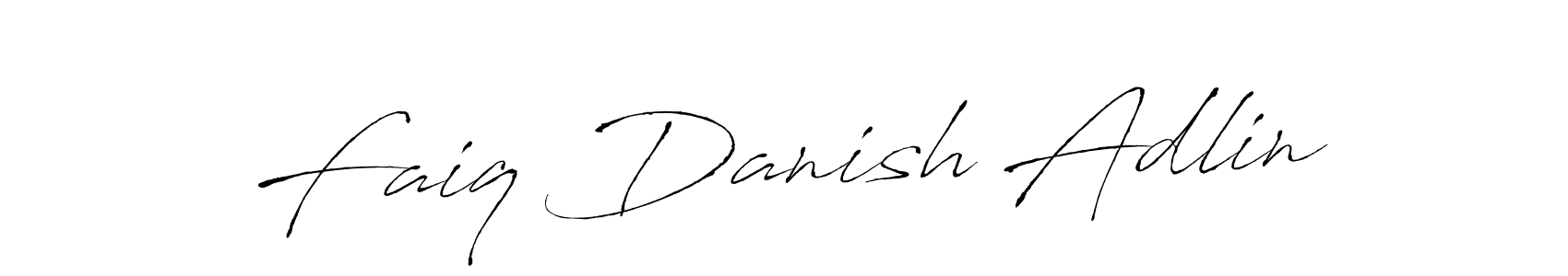 Use a signature maker to create a handwritten signature online. With this signature software, you can design (Antro_Vectra) your own signature for name Faiq Danish Adlin. Faiq Danish Adlin signature style 6 images and pictures png