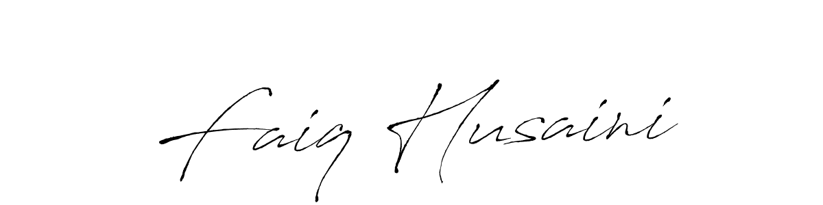 if you are searching for the best signature style for your name Faiq Husaini. so please give up your signature search. here we have designed multiple signature styles  using Antro_Vectra. Faiq Husaini signature style 6 images and pictures png