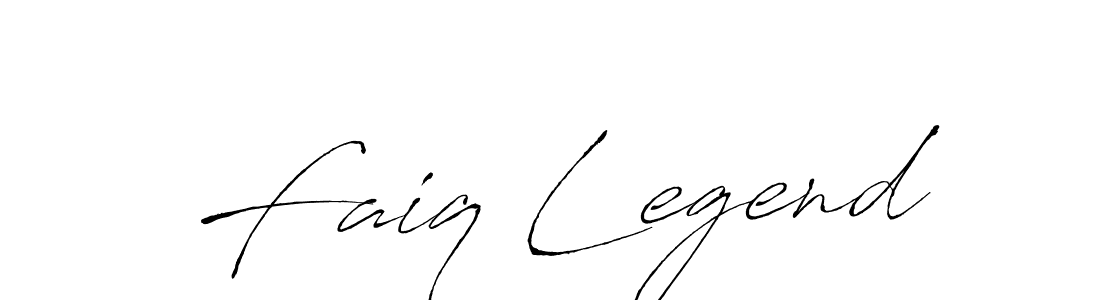 You should practise on your own different ways (Antro_Vectra) to write your name (Faiq Legend) in signature. don't let someone else do it for you. Faiq Legend signature style 6 images and pictures png