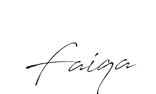 Faiqa stylish signature style. Best Handwritten Sign (Antro_Vectra) for my name. Handwritten Signature Collection Ideas for my name Faiqa. Faiqa signature style 6 images and pictures png