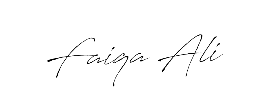 Design your own signature with our free online signature maker. With this signature software, you can create a handwritten (Antro_Vectra) signature for name Faiqa Ali. Faiqa Ali signature style 6 images and pictures png