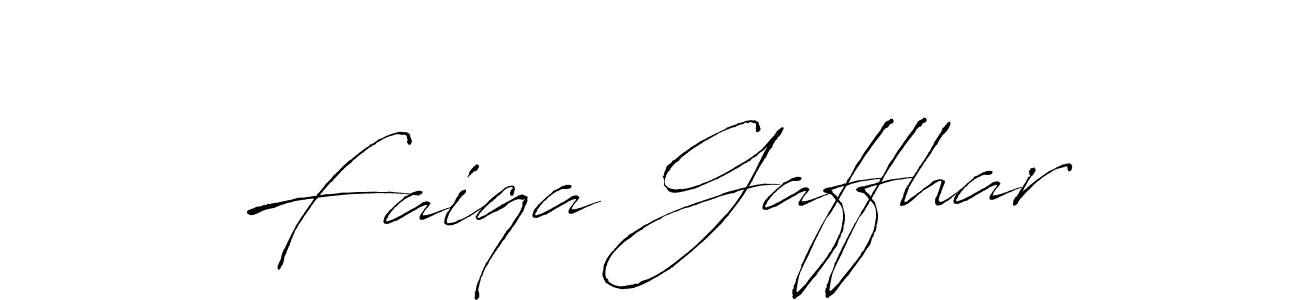 Design your own signature with our free online signature maker. With this signature software, you can create a handwritten (Antro_Vectra) signature for name Faiqa Gaffhar. Faiqa Gaffhar signature style 6 images and pictures png
