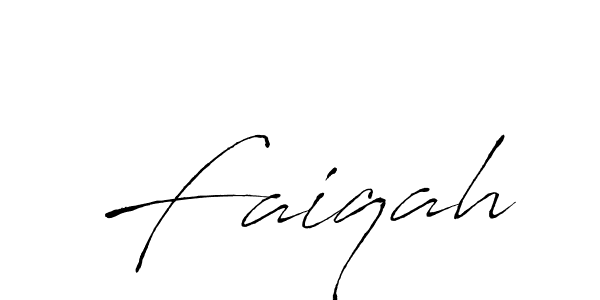 Create a beautiful signature design for name Faiqah. With this signature (Antro_Vectra) fonts, you can make a handwritten signature for free. Faiqah signature style 6 images and pictures png