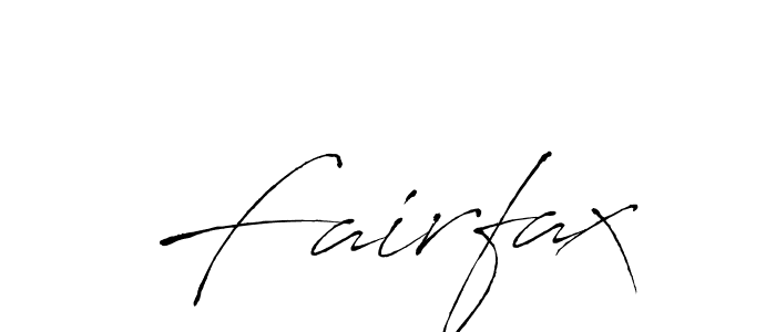 Fairfax stylish signature style. Best Handwritten Sign (Antro_Vectra) for my name. Handwritten Signature Collection Ideas for my name Fairfax. Fairfax signature style 6 images and pictures png