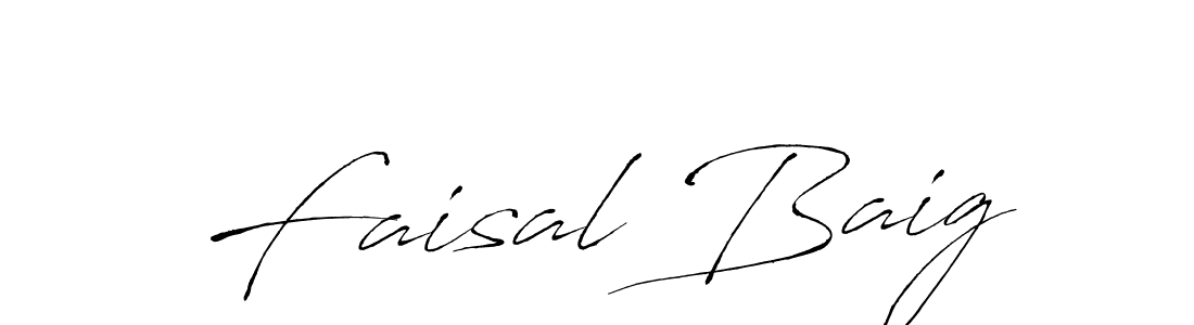 How to make Faisal Baig signature? Antro_Vectra is a professional autograph style. Create handwritten signature for Faisal Baig name. Faisal Baig signature style 6 images and pictures png
