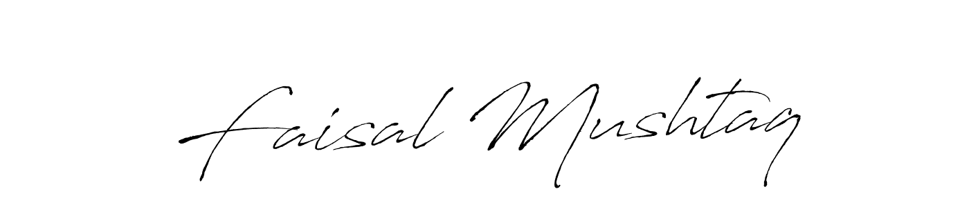 Antro_Vectra is a professional signature style that is perfect for those who want to add a touch of class to their signature. It is also a great choice for those who want to make their signature more unique. Get Faisal Mushtaq name to fancy signature for free. Faisal Mushtaq signature style 6 images and pictures png