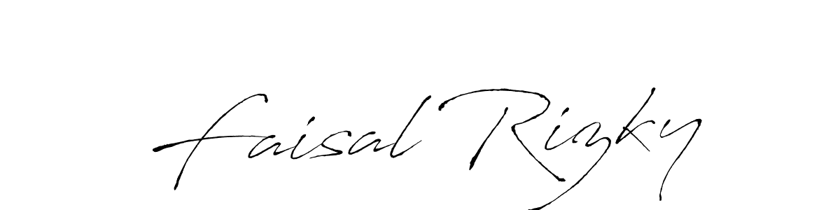 It looks lik you need a new signature style for name Faisal Rizky. Design unique handwritten (Antro_Vectra) signature with our free signature maker in just a few clicks. Faisal Rizky signature style 6 images and pictures png