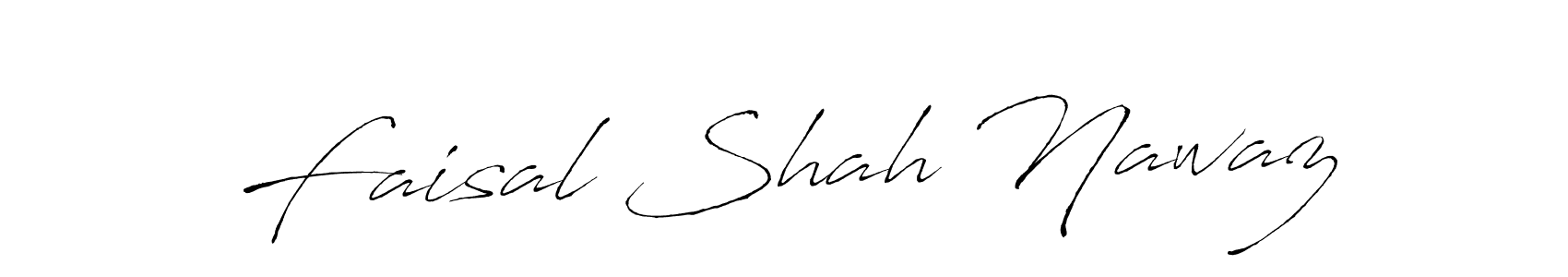How to make Faisal Shah Nawaz signature? Antro_Vectra is a professional autograph style. Create handwritten signature for Faisal Shah Nawaz name. Faisal Shah Nawaz signature style 6 images and pictures png