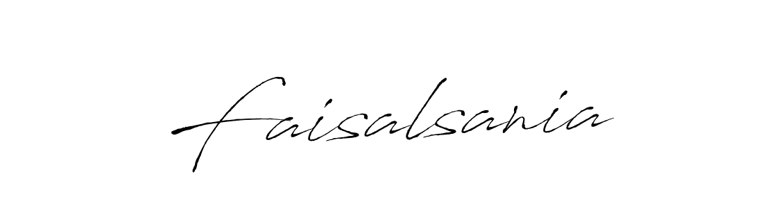 How to make Faisalsania signature? Antro_Vectra is a professional autograph style. Create handwritten signature for Faisalsania name. Faisalsania signature style 6 images and pictures png