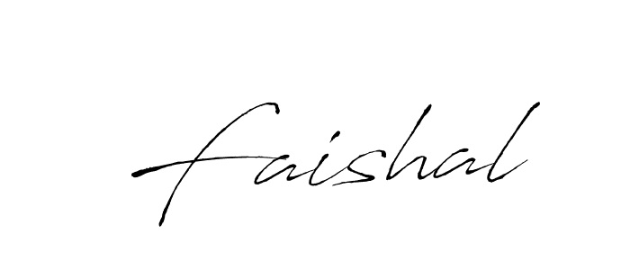 Faishal stylish signature style. Best Handwritten Sign (Antro_Vectra) for my name. Handwritten Signature Collection Ideas for my name Faishal. Faishal signature style 6 images and pictures png