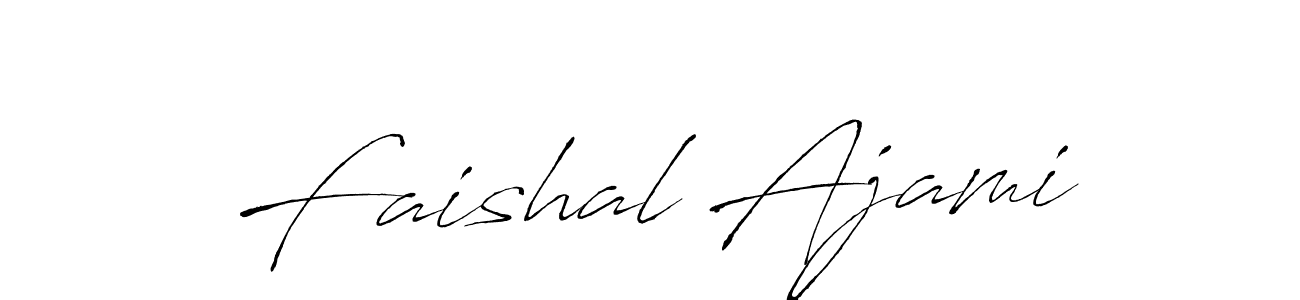 It looks lik you need a new signature style for name Faishal Ajami. Design unique handwritten (Antro_Vectra) signature with our free signature maker in just a few clicks. Faishal Ajami signature style 6 images and pictures png