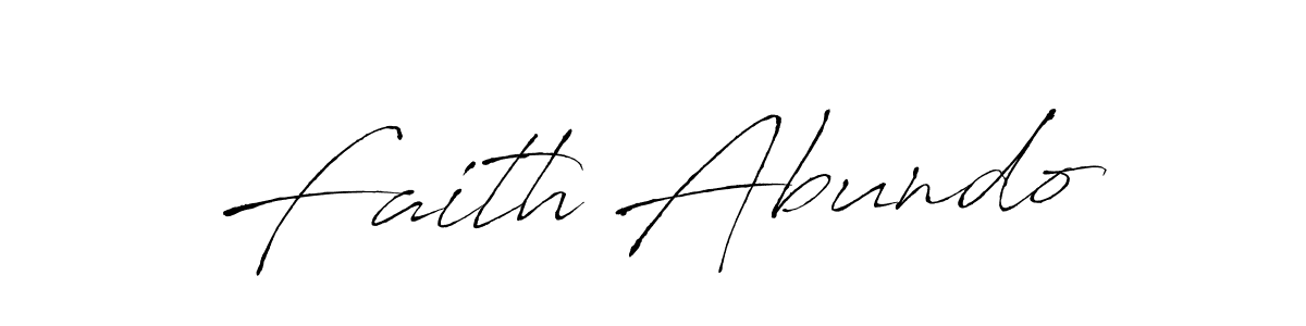 It looks lik you need a new signature style for name Faith Abundo. Design unique handwritten (Antro_Vectra) signature with our free signature maker in just a few clicks. Faith Abundo signature style 6 images and pictures png