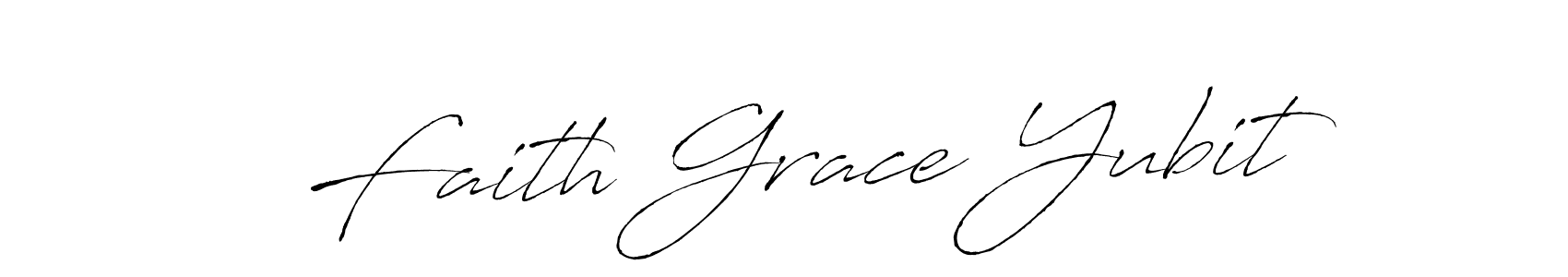 if you are searching for the best signature style for your name Faith Grace Yubit. so please give up your signature search. here we have designed multiple signature styles  using Antro_Vectra. Faith Grace Yubit signature style 6 images and pictures png