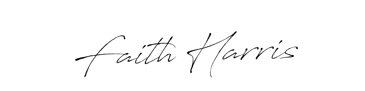 Design your own signature with our free online signature maker. With this signature software, you can create a handwritten (Antro_Vectra) signature for name Faith Harris. Faith Harris signature style 6 images and pictures png