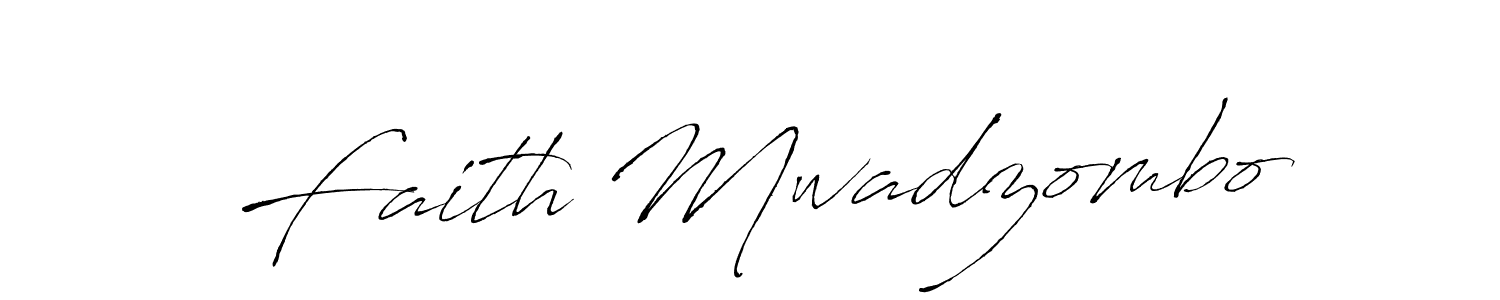 The best way (Antro_Vectra) to make a short signature is to pick only two or three words in your name. The name Faith Mwadzombo include a total of six letters. For converting this name. Faith Mwadzombo signature style 6 images and pictures png