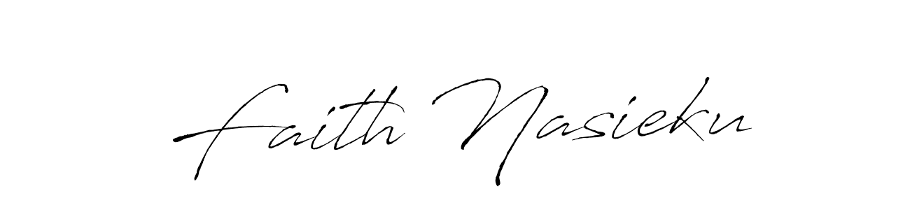 Antro_Vectra is a professional signature style that is perfect for those who want to add a touch of class to their signature. It is also a great choice for those who want to make their signature more unique. Get Faith Nasieku name to fancy signature for free. Faith Nasieku signature style 6 images and pictures png