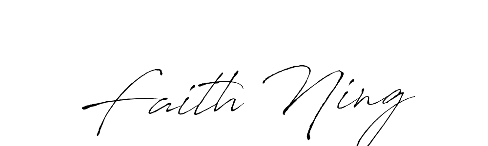 Make a beautiful signature design for name Faith Ning. With this signature (Antro_Vectra) style, you can create a handwritten signature for free. Faith Ning signature style 6 images and pictures png