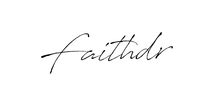 Similarly Antro_Vectra is the best handwritten signature design. Signature creator online .You can use it as an online autograph creator for name Faithdr. Faithdr signature style 6 images and pictures png