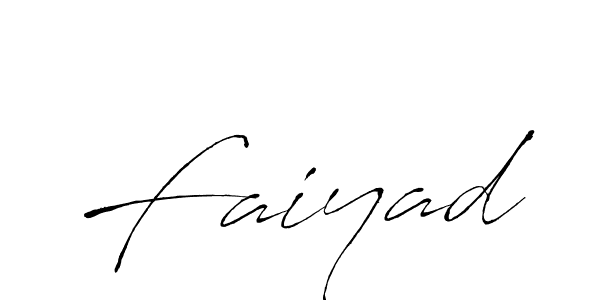 Create a beautiful signature design for name Faiyad. With this signature (Antro_Vectra) fonts, you can make a handwritten signature for free. Faiyad signature style 6 images and pictures png