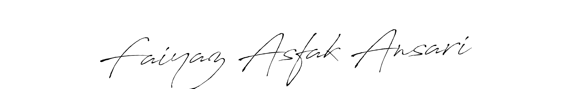 Make a beautiful signature design for name Faiyaz Asfak Ansari. Use this online signature maker to create a handwritten signature for free. Faiyaz Asfak Ansari signature style 6 images and pictures png