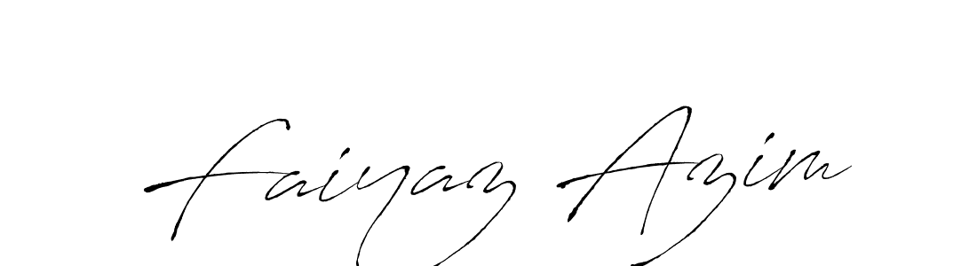 This is the best signature style for the Faiyaz Azim name. Also you like these signature font (Antro_Vectra). Mix name signature. Faiyaz Azim signature style 6 images and pictures png