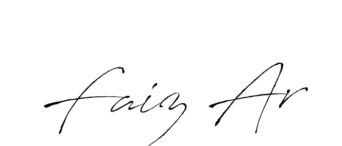 This is the best signature style for the Faiz Ar name. Also you like these signature font (Antro_Vectra). Mix name signature. Faiz Ar signature style 6 images and pictures png