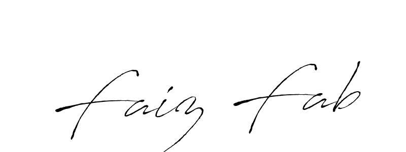 Use a signature maker to create a handwritten signature online. With this signature software, you can design (Antro_Vectra) your own signature for name Faiz Fab. Faiz Fab signature style 6 images and pictures png