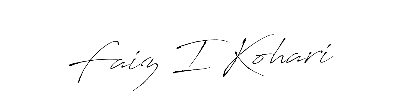 Make a short Faiz I Kohari signature style. Manage your documents anywhere anytime using Antro_Vectra. Create and add eSignatures, submit forms, share and send files easily. Faiz I Kohari signature style 6 images and pictures png