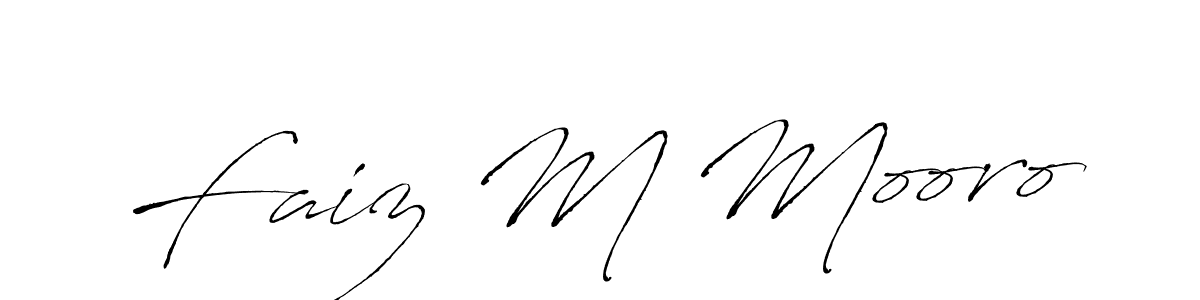 Similarly Antro_Vectra is the best handwritten signature design. Signature creator online .You can use it as an online autograph creator for name Faiz M Mooro. Faiz M Mooro signature style 6 images and pictures png