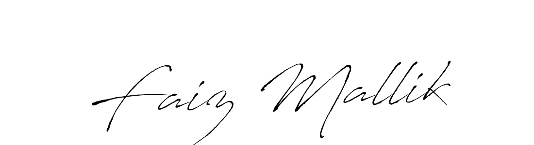 Also You can easily find your signature by using the search form. We will create Faiz Mallik name handwritten signature images for you free of cost using Antro_Vectra sign style. Faiz Mallik signature style 6 images and pictures png