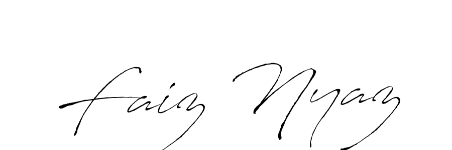 Check out images of Autograph of Faiz Nyaz name. Actor Faiz Nyaz Signature Style. Antro_Vectra is a professional sign style online. Faiz Nyaz signature style 6 images and pictures png