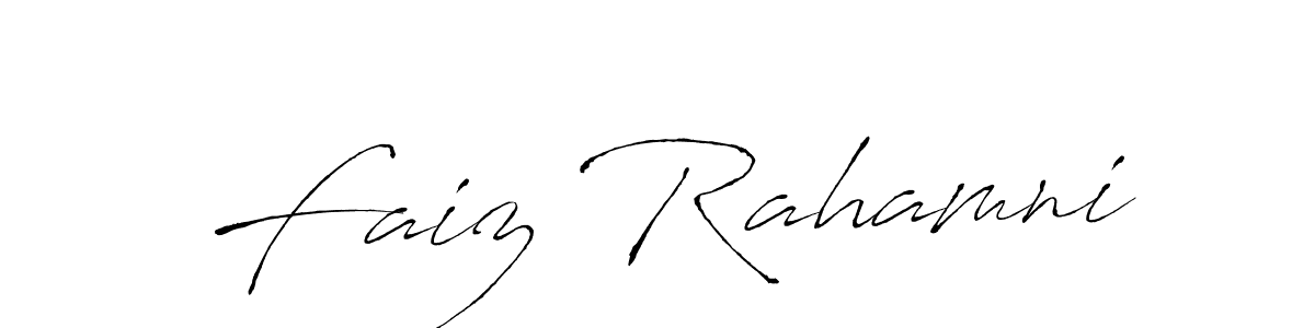 Once you've used our free online signature maker to create your best signature Antro_Vectra style, it's time to enjoy all of the benefits that Faiz Rahamni name signing documents. Faiz Rahamni signature style 6 images and pictures png