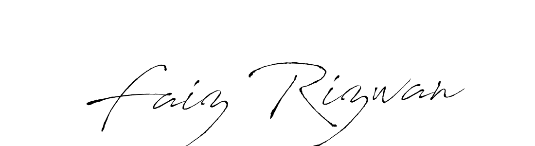 Antro_Vectra is a professional signature style that is perfect for those who want to add a touch of class to their signature. It is also a great choice for those who want to make their signature more unique. Get Faiz Rizwan name to fancy signature for free. Faiz Rizwan signature style 6 images and pictures png