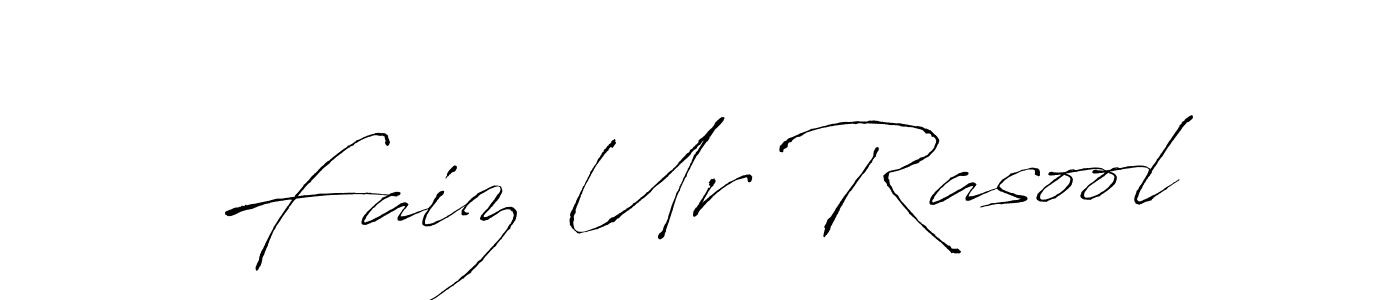 How to make Faiz Ur Rasool signature? Antro_Vectra is a professional autograph style. Create handwritten signature for Faiz Ur Rasool name. Faiz Ur Rasool signature style 6 images and pictures png